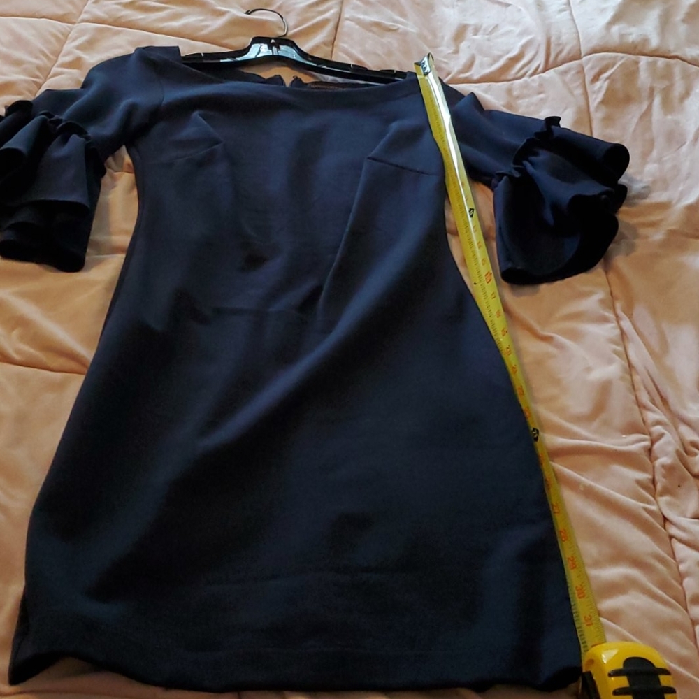 Banana Republic classic navy fit dress